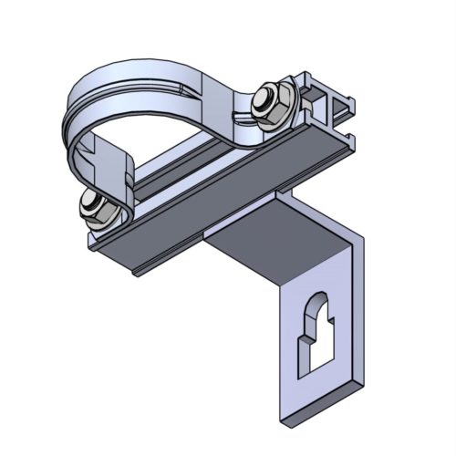 3" Clearance Standoff with Key Hole