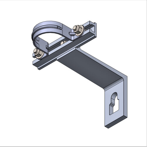 6" Clearance Standoff with key hole